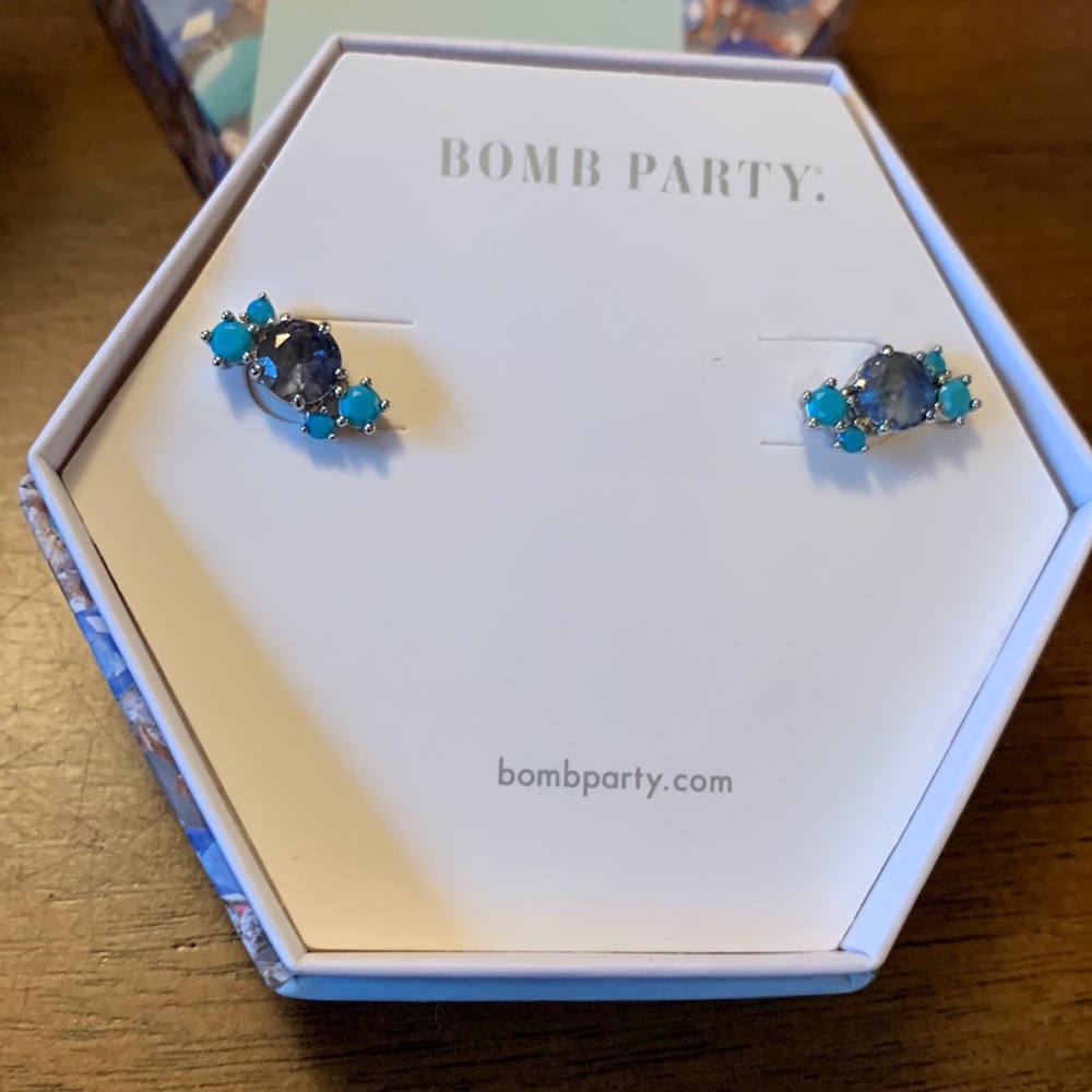 Bomb Party December collection earrings